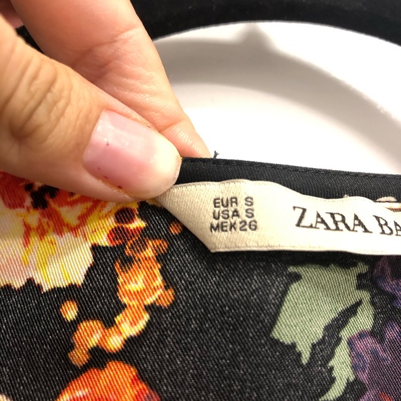 S Zara Floral Printed Bodysuit - Picture 3 of 5